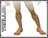 Green fishnet stockings
