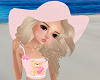 Kids Aya Sun Hat Blonde