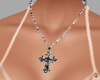 cross necklace -S-
