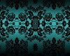 Teal Baroque Lounger