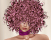 T- Curly Hair dark pink