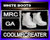 WHITE BOOTS