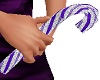 purple candy cane