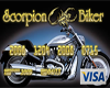 Scorpionbiker Credit Car