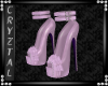Lilac Ruffle shoes
