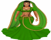 Green Bollywood Bride