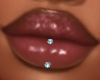 ! Diamond Lip Piercing