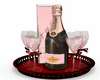 Champagne Rosee /glasses
