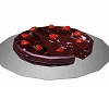 lava cake w/ Strawberrys