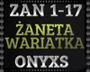 Onyxs - Zaneta Wariatka