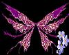 ornate purple wings