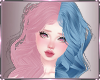 Purr ♥ Pink Blue Hair