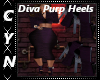 Diva Purple Heels