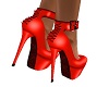 Zapato rojo Miel