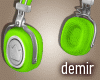 [D]Babe neon headphones