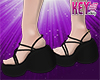 K* Wedges Black Past