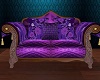 Purple Elegance Couch