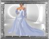 W| Ice Blue Wedding Gown