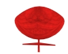 red cuddle chair