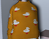 Duck pattern sweater
