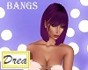 -Sassy- Purple Bangs