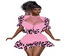 NA-Leopard Pink Dress