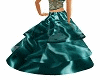 Sexy Long Teal Skirt