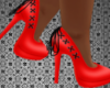 -DJ- Red Lace Heels