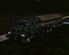 Long Military Fuel Truck
