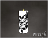 Black & White Candle
