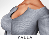 YALLA Grey Mini Vest