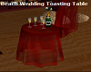 B/Wedding Toasting Table