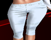 White crop jeans RL