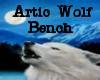 Artic Wolf Bench