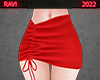 R. Aria Red Skirt RL