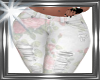 ! rl white flower pants