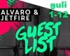 Alvaro: Guest List