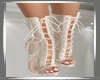 Nude Lace Boots