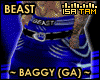 ! Blue Beast Baggy