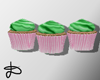 ♚ Minty cupcakes