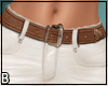White Belted Jeans RL