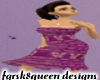 ~Q~ purple dress