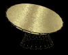 ~(R) Gold Round Chair