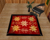Red, Black and Gold Rug