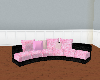Black Pink Couch