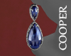 !A blue earrings