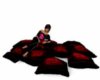 red rose pillow + poses