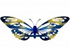 Blue and Gold Butterfly
