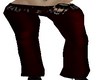 dark red jeans