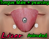 Tongue Male +Pearcing V2